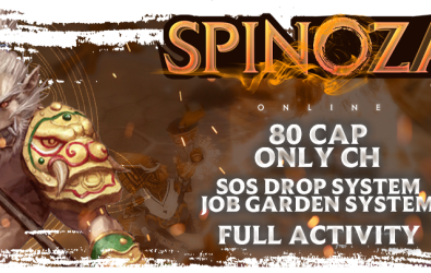 Spinoza Online | Cap 80 | Only CH | Sos  System   | Silk System | Special Uniques | Job Based | Arabia Dunguen System Grand Opening 24.05.2024
